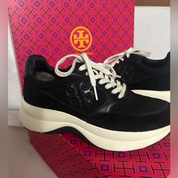 Tory Burch women’s Kick Trainer Sneakers Size 7.5 - Picture 6 of 12